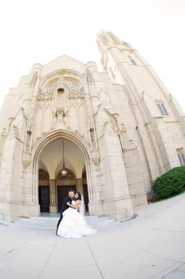 Alex and I in front of the Church :-) May 26, 2013