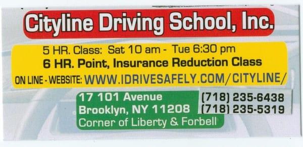 City Line Driving School