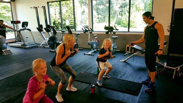 Families train together at Renew!  All ages and abilities welcome!