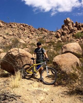 Cerro Jornada Mountain Bike Trail