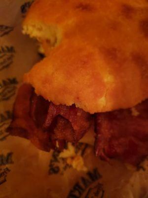 Bacon biscuit