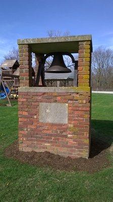 old bell of the former site holder