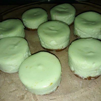 Keylime cheesecake mini