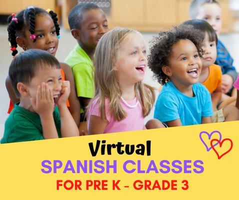 We now offer Virtual Spanish Classes