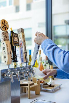 Draft Beer at RhuBAR Restaurant in Burbank