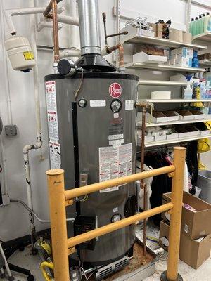 Water heater installation