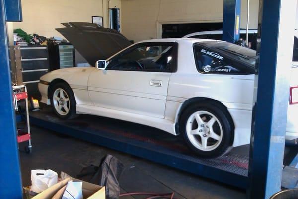 Basic maintenance on my 1989 Supra.