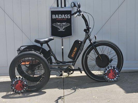 Fat tire Electric Trike 48volt 1500watt 35mph!