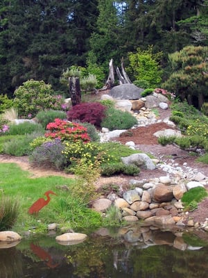 Water feature on 7th hole