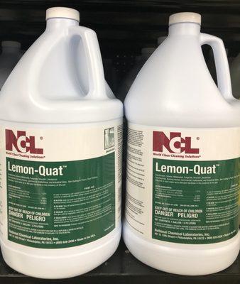 Lemon Disinfectant Concentrate, 4oz per gallon of water. In Store Special $29.99 - Makes 32 Gallon of Disinfectant! 407-654-1913