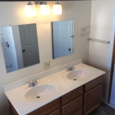 His and hers sink...