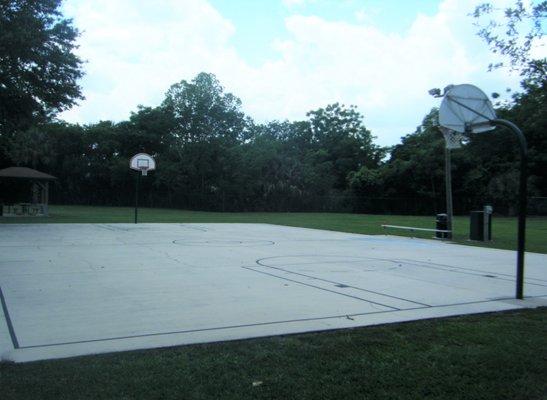 Nice hoop court