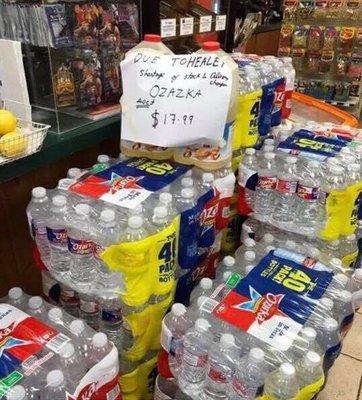 Price gouging during hurricane Harvey 2017