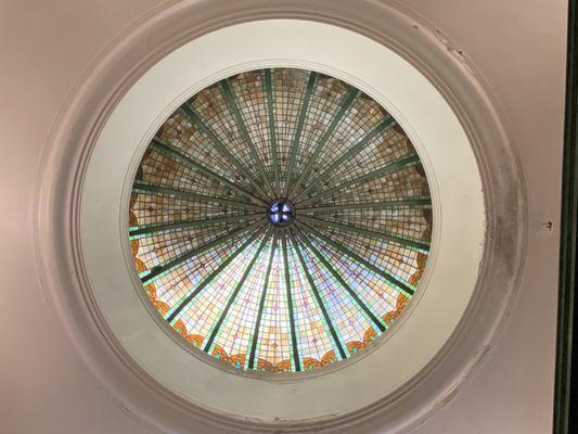 Big skylight in the mausoleum