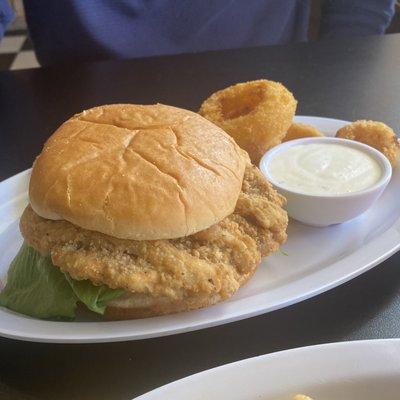 chicken fried steak sandwich