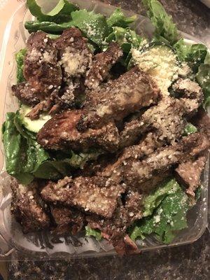 Steak tip Caesar salad