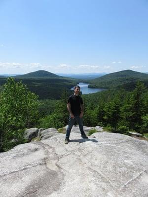 View from the top of the trail