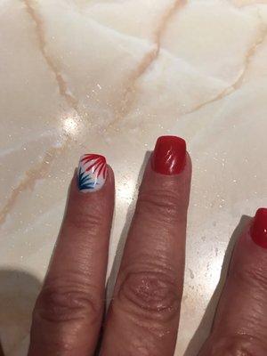 Get ready for 4th at Susan's Nails