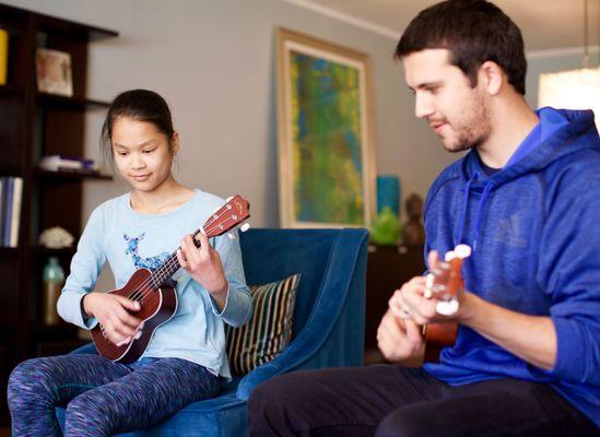 Sedat and Claire (age 12)