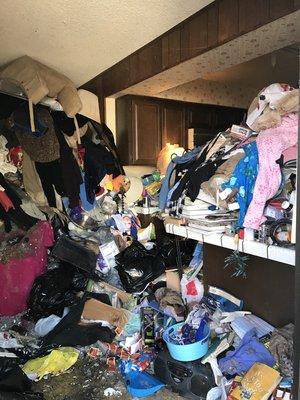 Hoarder clean up Prundale ca