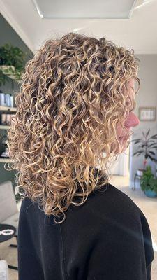 Color and curls are possible with the right care and the right stylist!