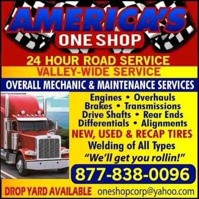 Road Service 24/7 - 4Bay Shop