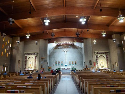 Long shot of interior