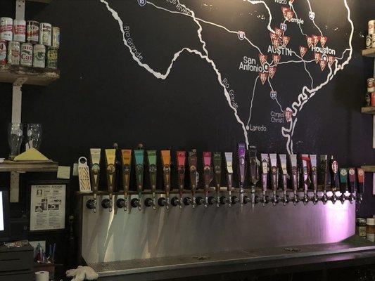 Tap lineup