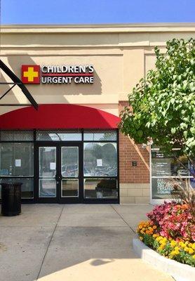 Children's Urgent Care next to Panera Bread