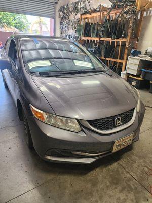 Honda Civic 12-15 windshield new and installed replacement.