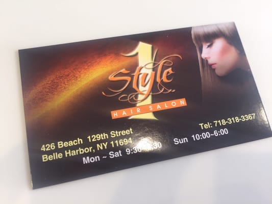 Style 1 Hair Salon, a new salon in town