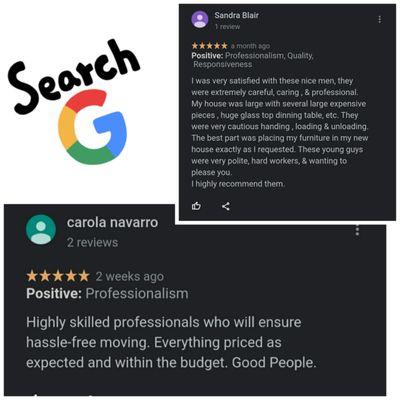 Check Out What People Are Saying On Google About Us!!!