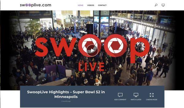 Swoop Live - Dustbunny created Brand