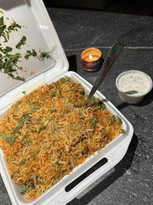 Chicken Chicken Dum Biryani