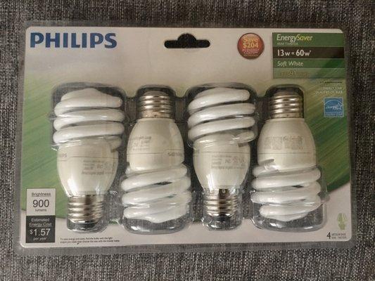 Energy Saver Light Bulbs