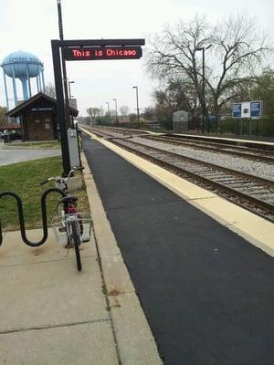 Chicago Ridge Train Station