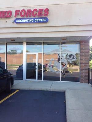 Front of the marine corps office