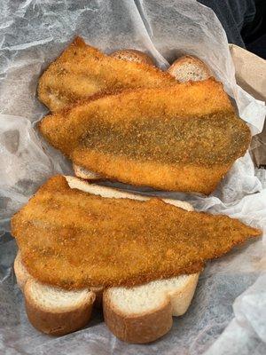 Whiting sandwich