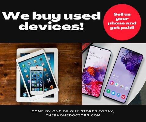 Fix, buy, sell tablets, phones, laptops, and more!