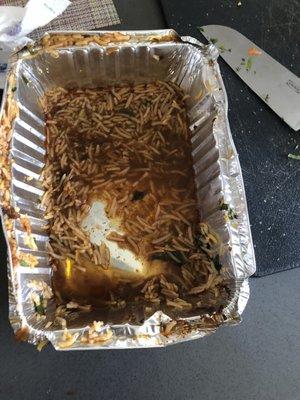 The Disaster chicken Biriyani