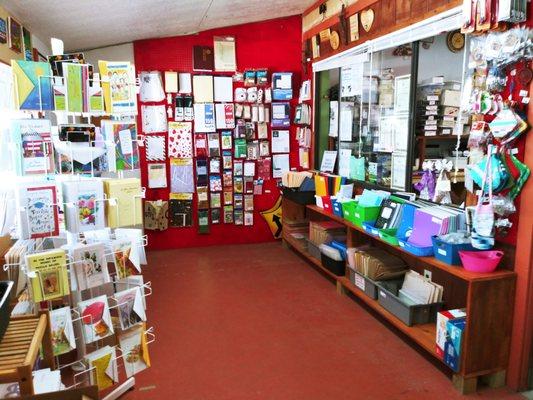 We have lots of business, school, office, scrapbooking and arts and crafts.