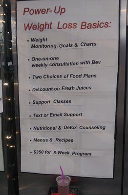 Jan. 11, 2021 is a key date - plan to visit our juice bar and join our free informational class on our weight loss program.