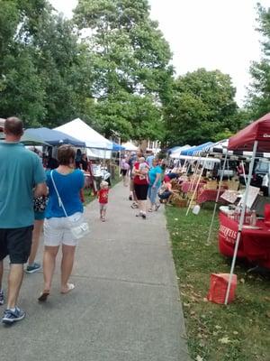 Farmer's Market every Wednesday from 4-7 pm.