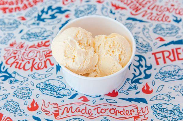 Vanilla Ice Cream. Our Hot Honey pair well with this item.