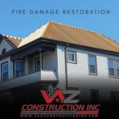 Fire Restoration Project - Contact us today!