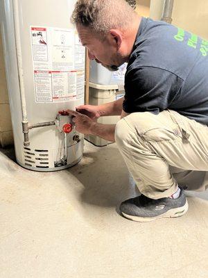 Water heater repair