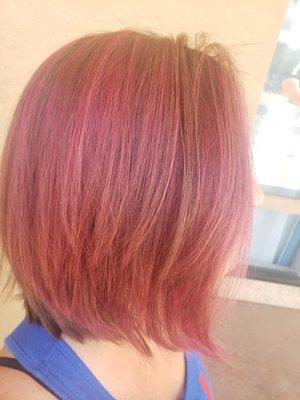 Partial Highlight and Pulpriot makes for awesome hair!