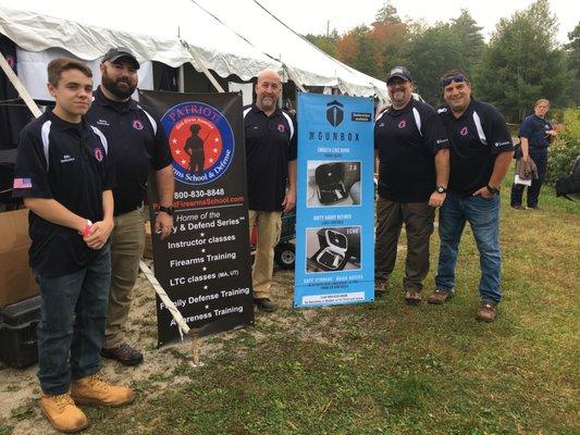 Our team at the Live free or Die Shoot in Keene, NH September 2017