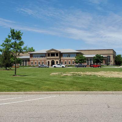 My view of the Macomb Recreation Center after leaving Macomb Township Municipal.  6/2/2022