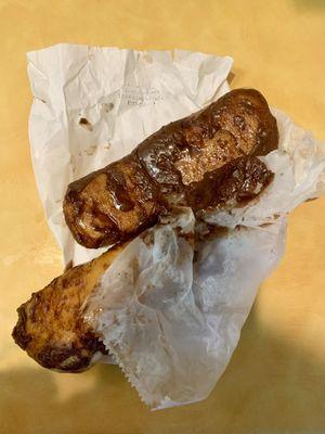 Chocolate Eclair Doughnuts